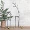 Hello Honey® 17.5" Gunmetal Cast Aluminum Thin Reindeer Tabletop Figurine